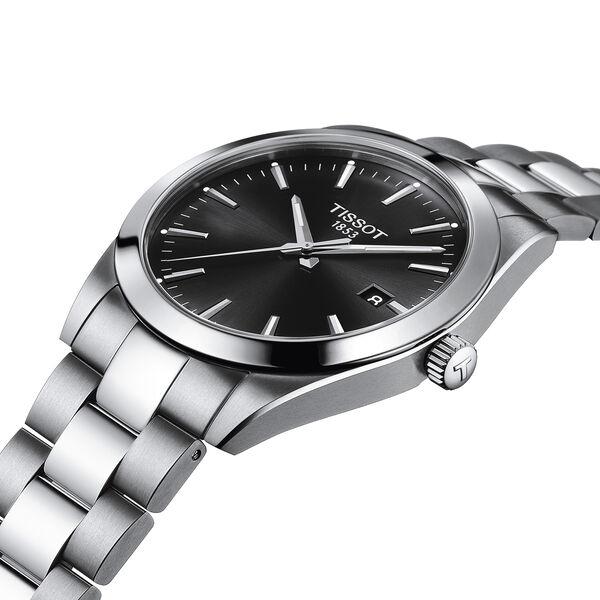 Gentleman Quartz 40 mm Stainless Steel